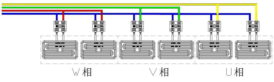 加熱器在三相四線電路的連接方法(圖4)