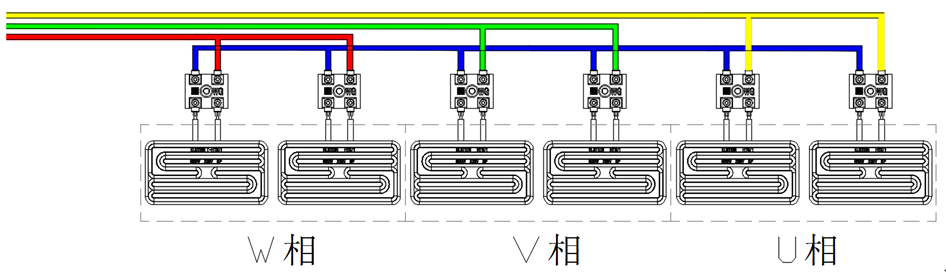 加熱器在三相四線電路的連接方法(圖3)